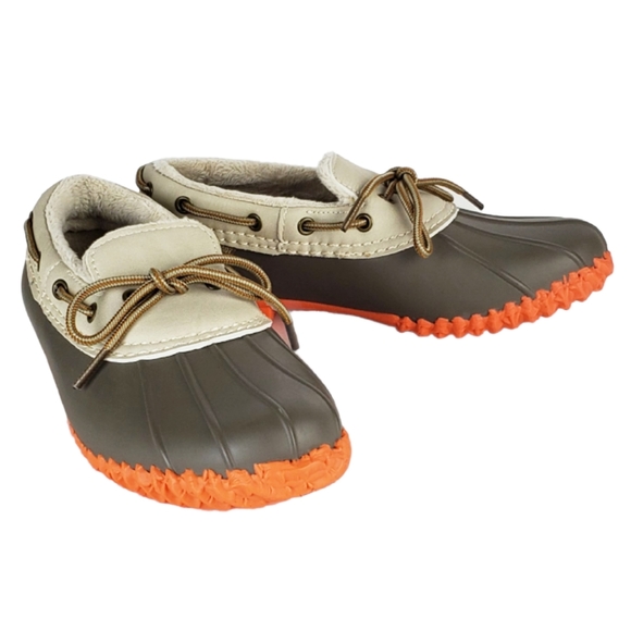 New JBU jambu gwen slip on duck shoes taupe coral - Picture 3 of 15